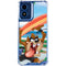 Looney Tunes Tasmanian Devil Surfboard Moto G 5G (2024) Clear Case